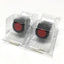 New Lot of 2 Idec LB6L-M1T14R LED Illuminated Momentary Pushbutton, Red, 16mm, SPDT