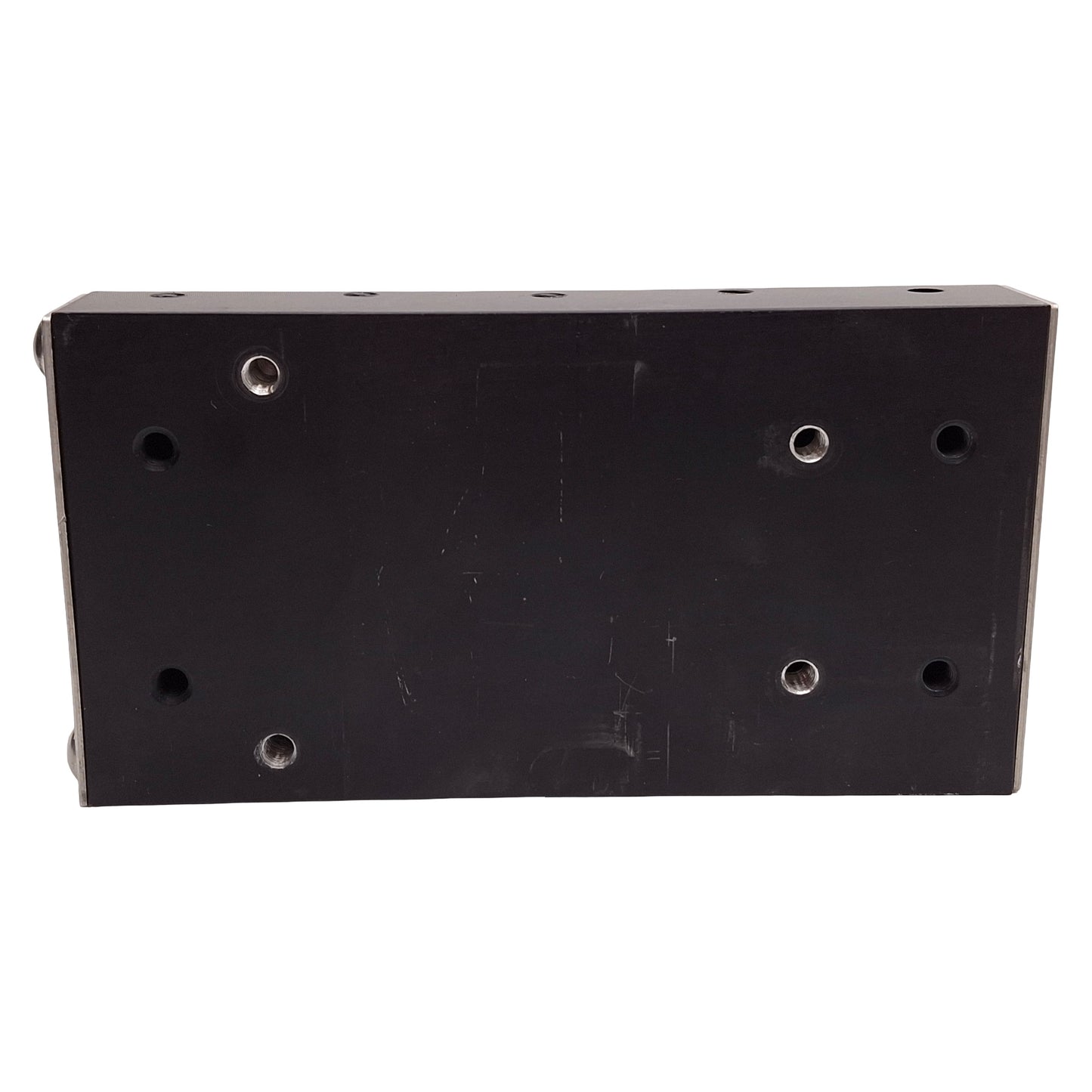 Used Del-Tron RS3-3 Crossed Roller Slide 3in Travel 440lbs Load, 5in x 2.62in *Holes*