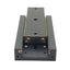 Used Del-Tron RS3-3 Crossed Roller Slide 3in Travel 440lbs Load, 5in x 2.62in *Holes*