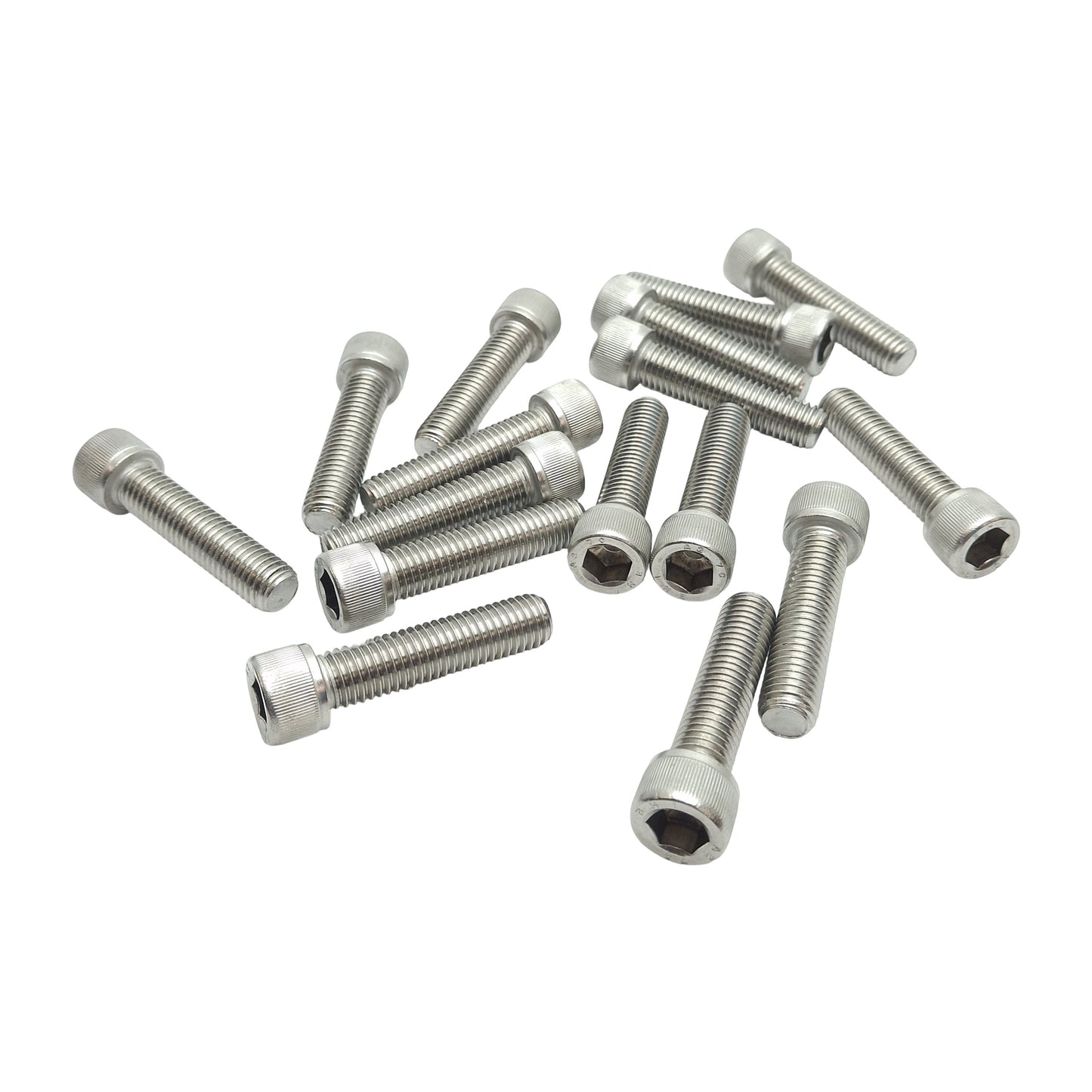 New Lot of 16 Grainger M51050.120.0050 SS Socket Head Cap Screws, M12-1.75 x 50mm