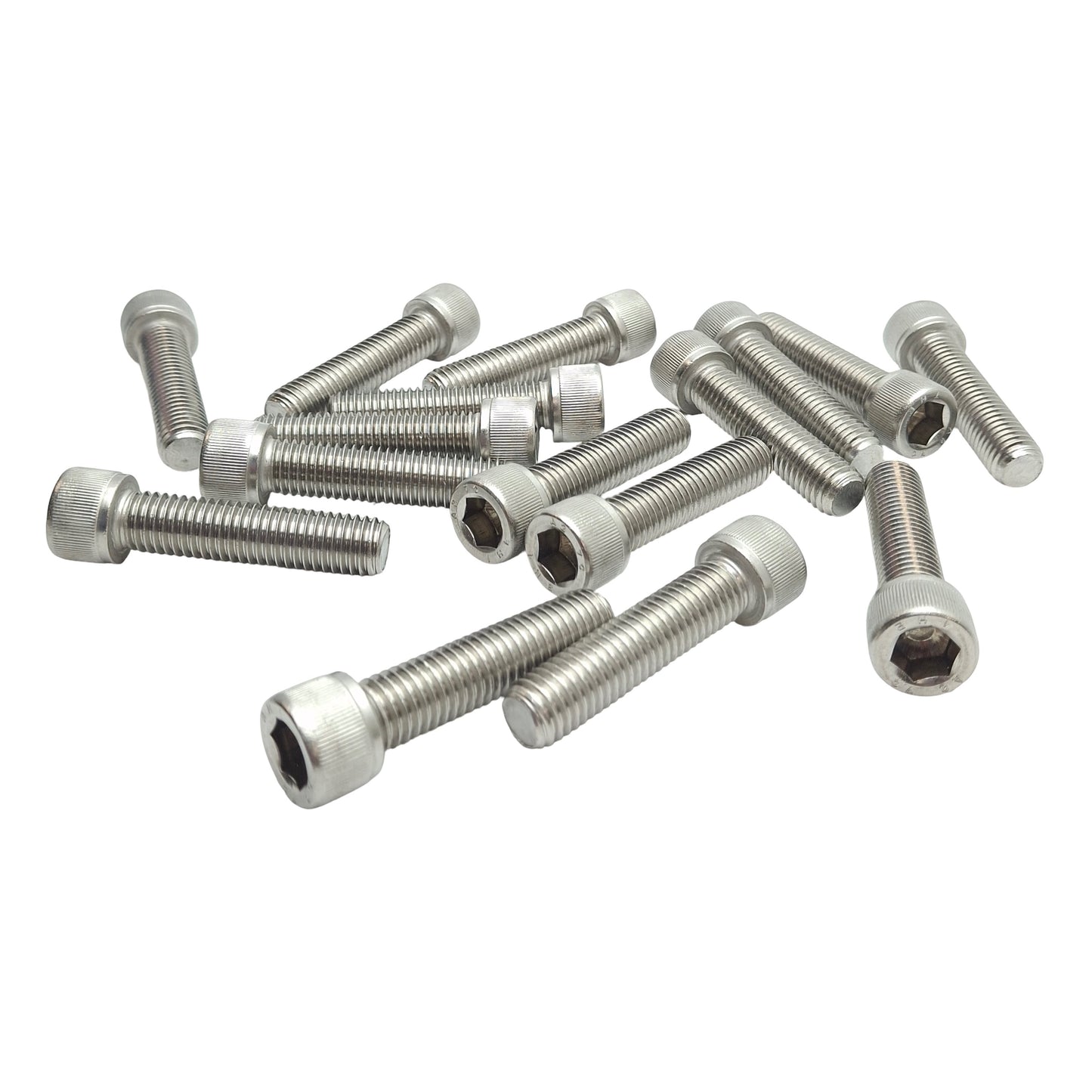 New Lot of 16 Grainger M51050.120.0050 SS Socket Head Cap Screws, M12-1.75 x 50mm