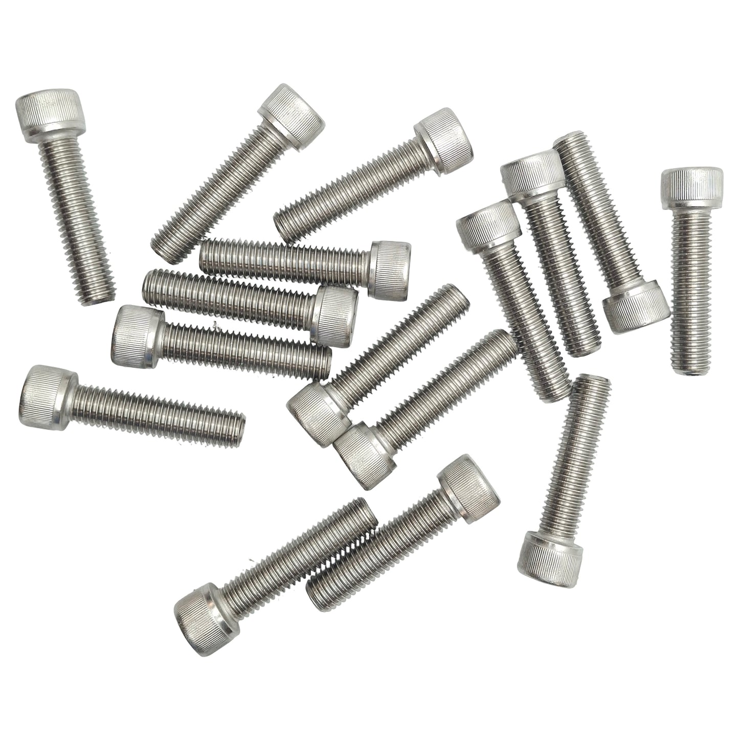 New Lot of 16 Grainger M51050.120.0050 SS Socket Head Cap Screws, M12-1.75 x 50mm