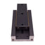 Used Del-Tron RS3-3SS Crossed Roller Slide, 3in Travel, 5in x 2.62in x 1in, 340 lbs