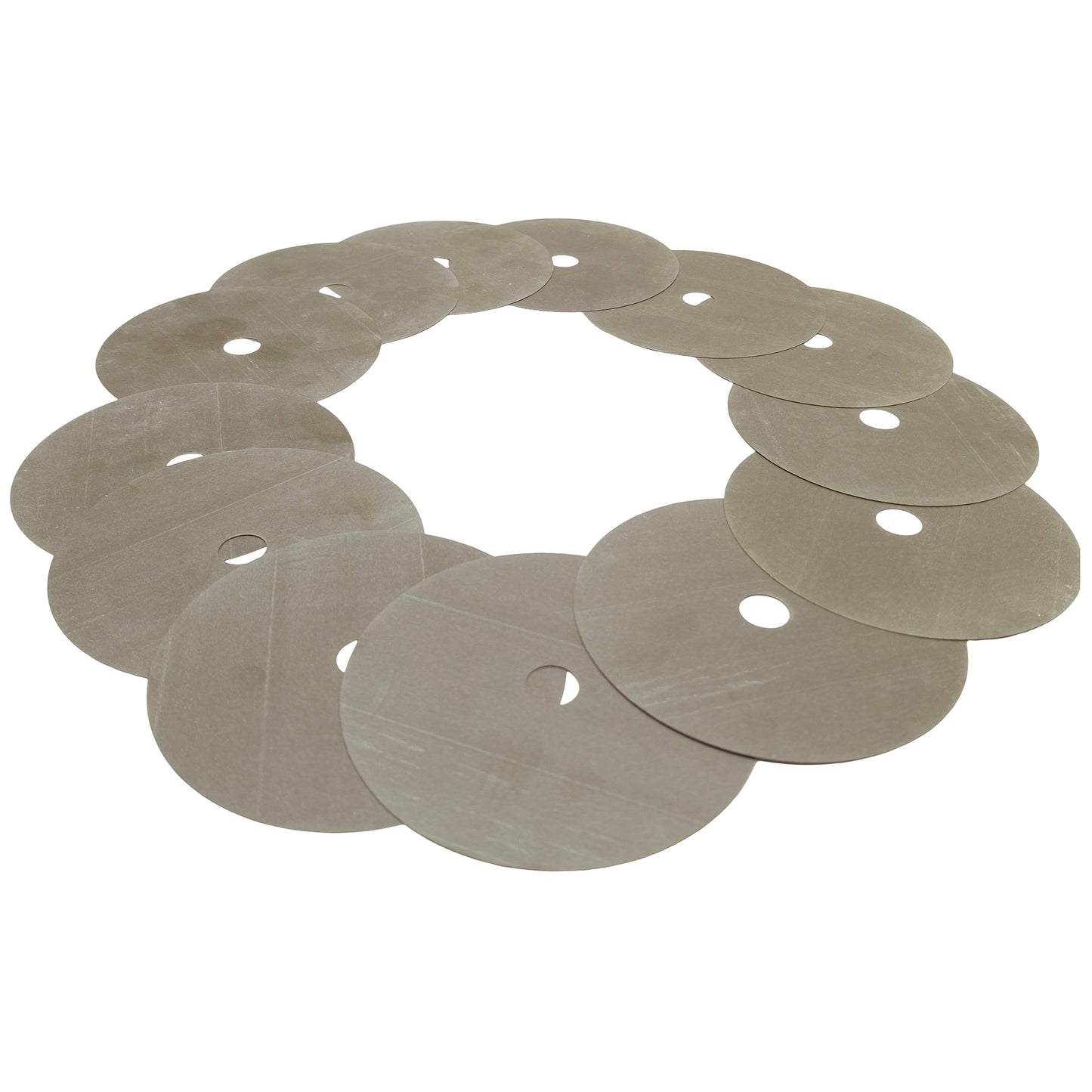 Used Lot of 13 Minitul 4-060-030AR Heavy Duty Reinforced Resin Abrasive Blade, ø4in