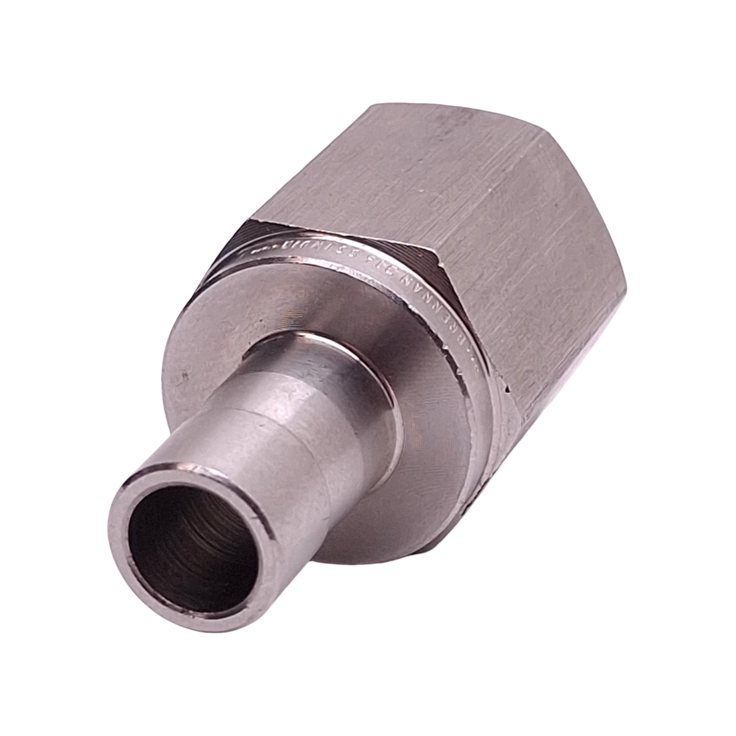 New Brennan N2430-06-04-SS Tube Fitting, 1/4in Female NPT x ø3/8in Tube