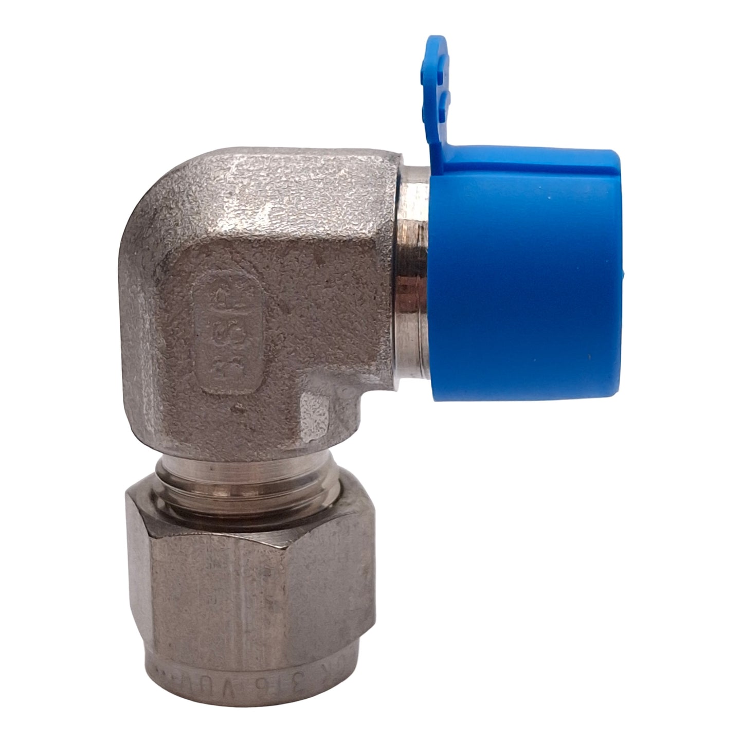 New Lot of 2 SSP ISSD6ME6 Duolok 90° Male Elbow, 316SS, ø3/8in OD Tube, 3/8in NPT