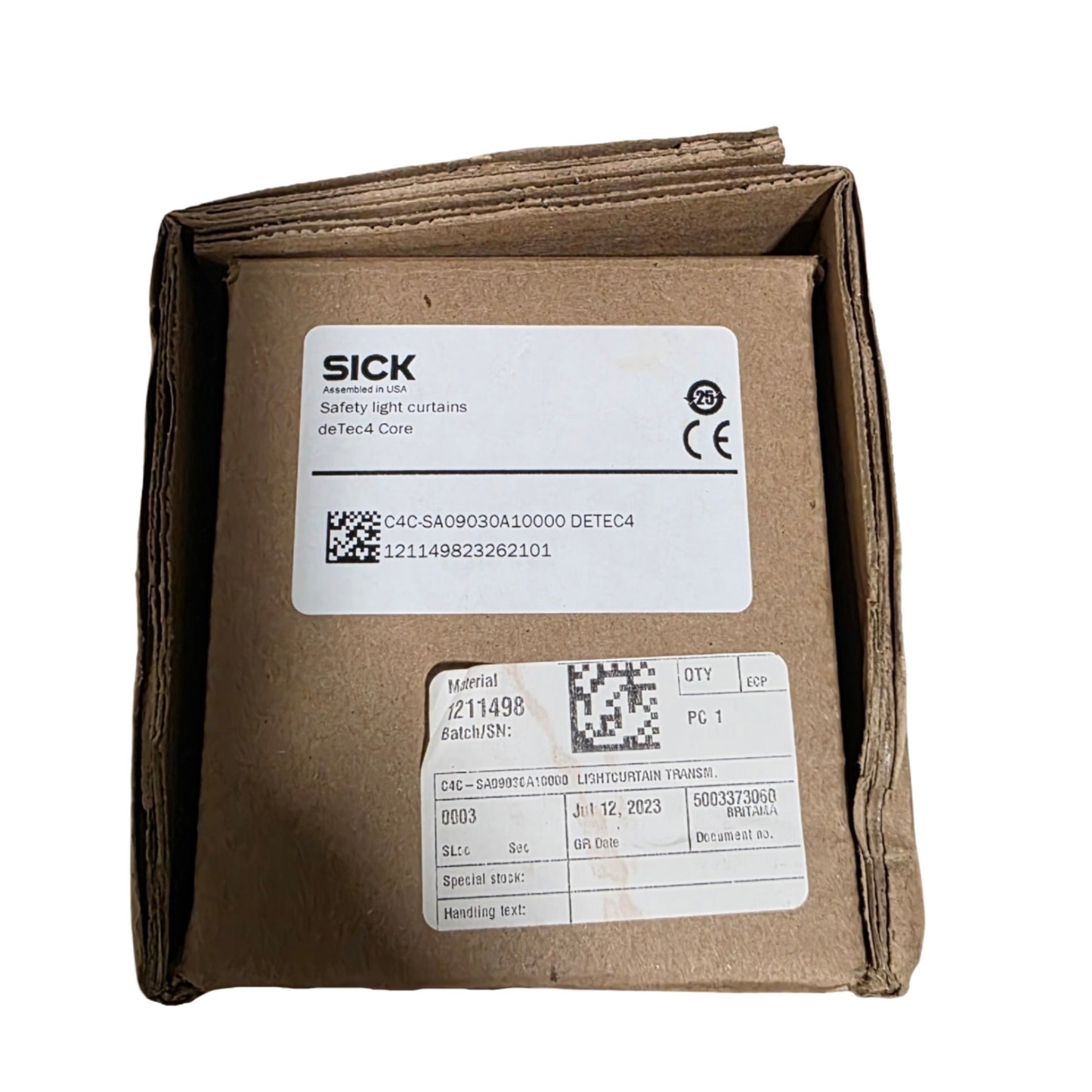 New SICK C4C-EA09030A10000/C4C-SA09030A10000 deTec4 Safety Light Curtain Set, 24DC