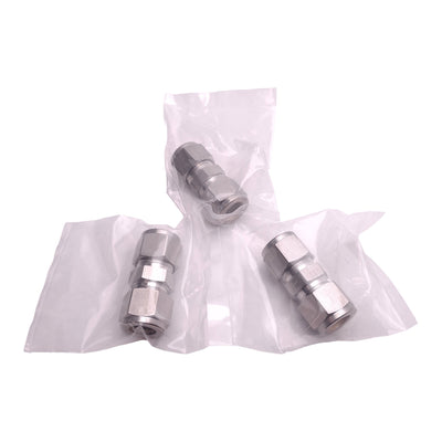 New Lot of 3 SSP ISSD8U Duolok Union Fitting, ø1/2in Tube x ø1/2in Tube, SS