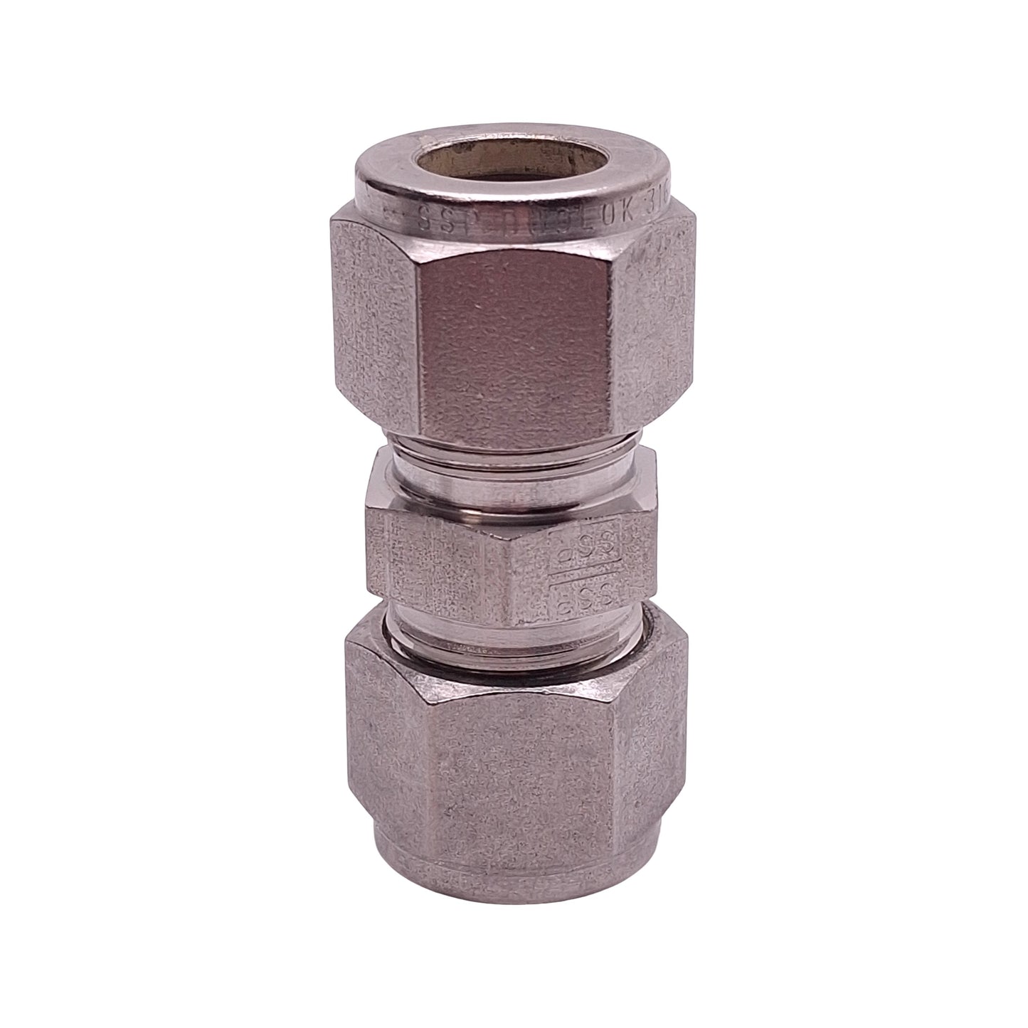 New Lot of 3 SSP ISSD8U Duolok Union Fitting, ø1/2in Tube x ø1/2in Tube, SS