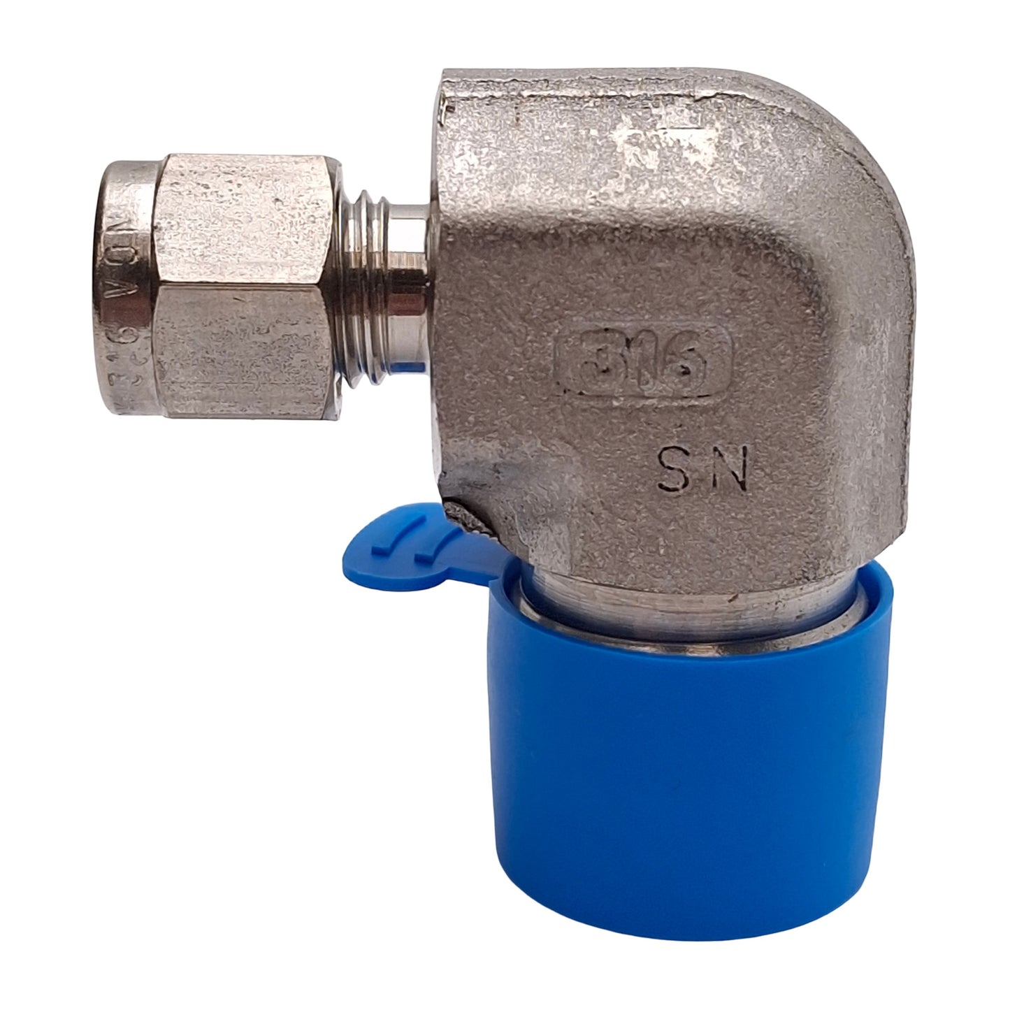 New Lot of 2 SSP ISSD4ME8 Duolok 90° Male Elbow, 316SS, ø1/4in OD Tube, 1/2in NPT