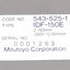 Used Mitutoyo IDF-150E Digimatic Digital Indicator 50.8mm Range, 2.3N or Less, 9VAC