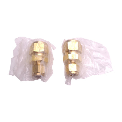 New Lot of 2 SSP IBD10RU6 Duolok Reducing Union Fitting, ø5/8in Tube x ø3/8in Tube