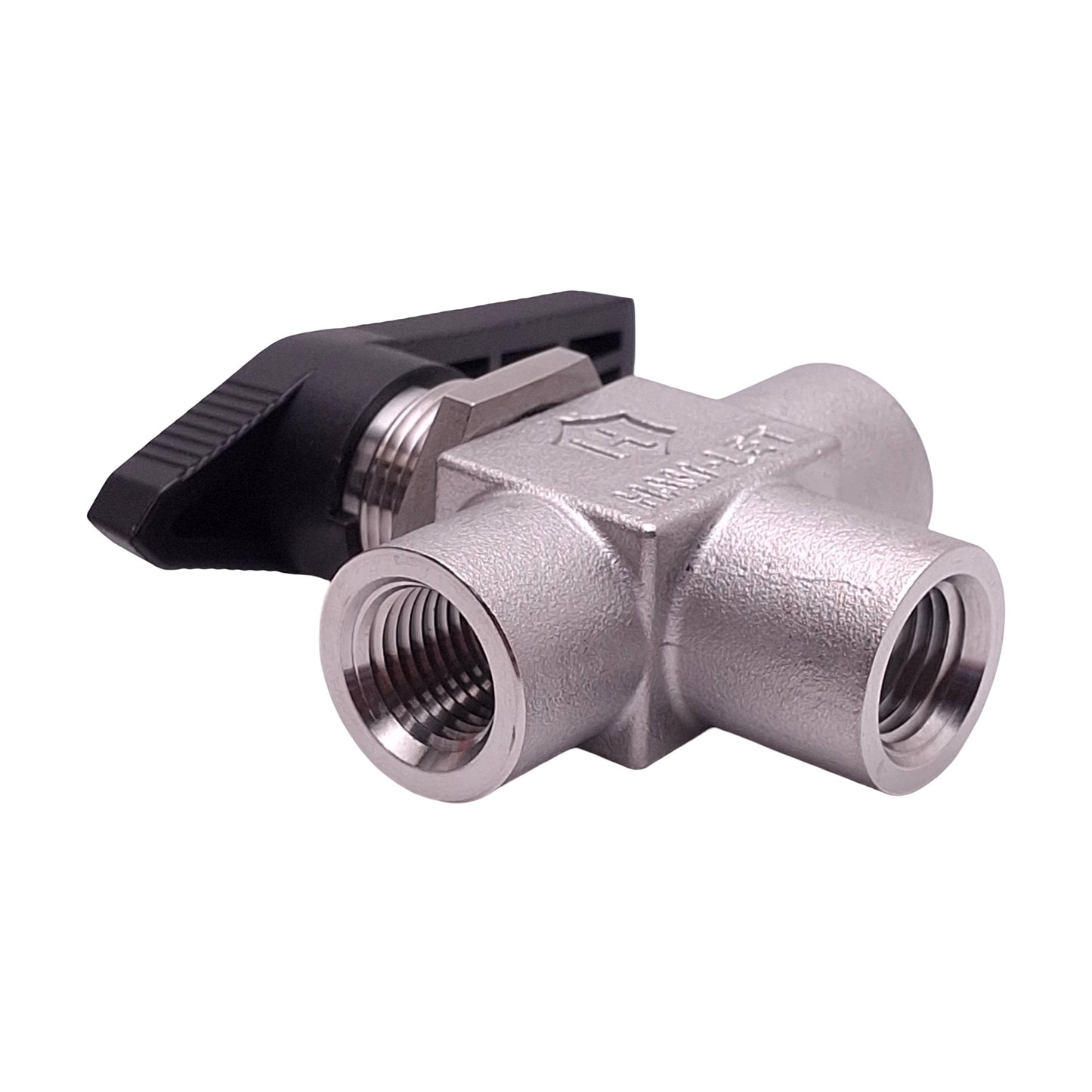 New Ham-Let H-810M-SS-N-1/4-T Ball Valve, 1/4in x 1/4in x 1/4in Female NPT, 3000psig