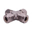 New SSP ISSD8UCS Duolok Union Cross Fitting, 4-Way ø1/2in Tube, 316 Stainless Steel