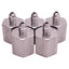 Used Lot of 5 Parker 4-8 GTX-SS TripleLok Tube Fitting ø1/4" 37° M Flare x 1/2" F NPT