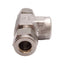 New SSP ISSD6FBT4 Duolok Female Branch Tee Fitting, 316SS, ø1/2in OD Tube, 1/4in NPT