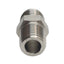 New – Open box SSP J10C Male Connector Fitting, 5/8in Male SAE 37° Flare to 1/2in NPT Male, SS