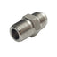 New – Open box SSP J10C Male Connector Fitting, 5/8in Male SAE 37° Flare to 1/2in NPT Male, SS