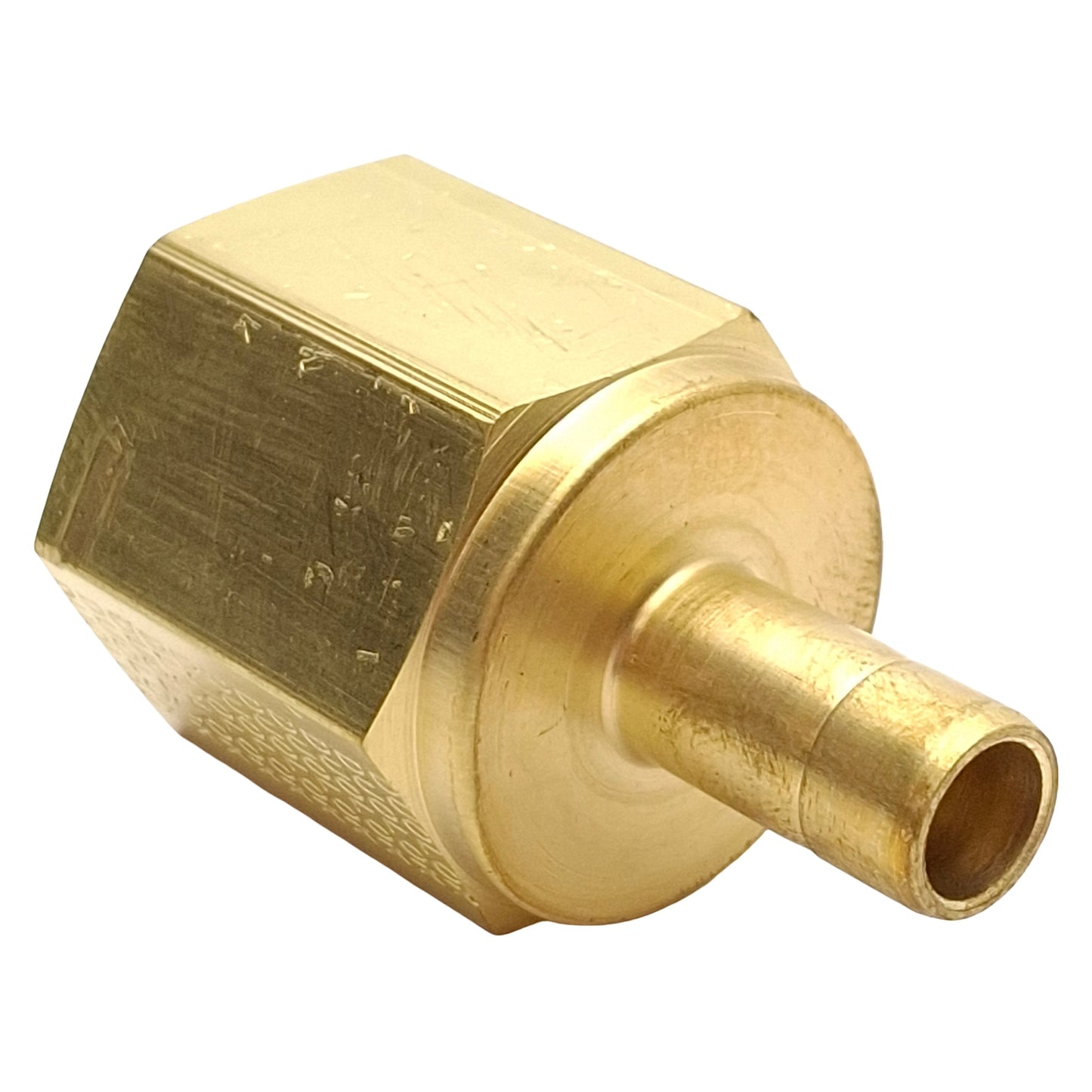 New Lot of 5 SSP IBD6FA8 Duolok Brass Female Adapter, ø3/8in Tube Stud, 1/2in NPT