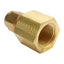 New Lot of 5 SSP IBD4FC6 Duolok Brass Female Connector, ø1/4in OD Tube, 3/8in NPT