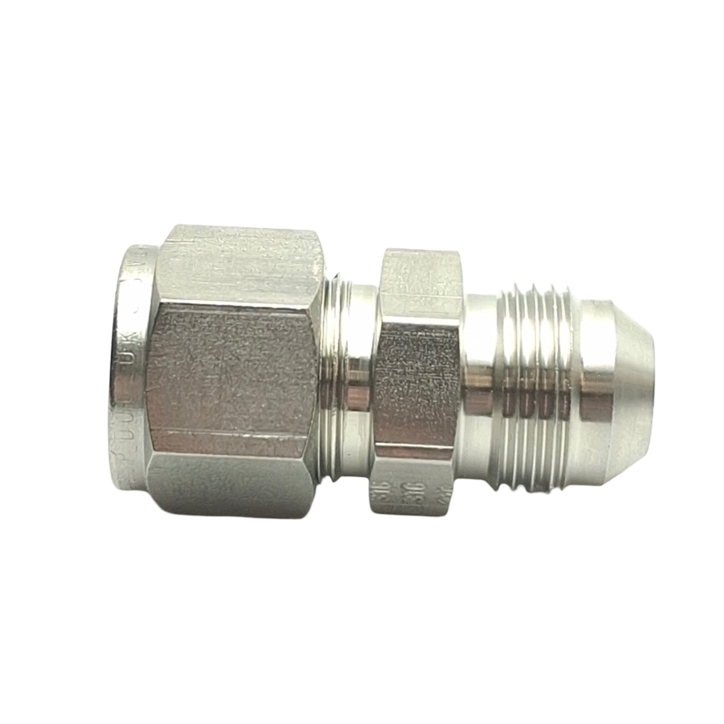 New – Open box SSP ISSG8ANU8 Griplok to Flare Union, 1/2in OD Tube to 1/2in Male SAE 37° Flare