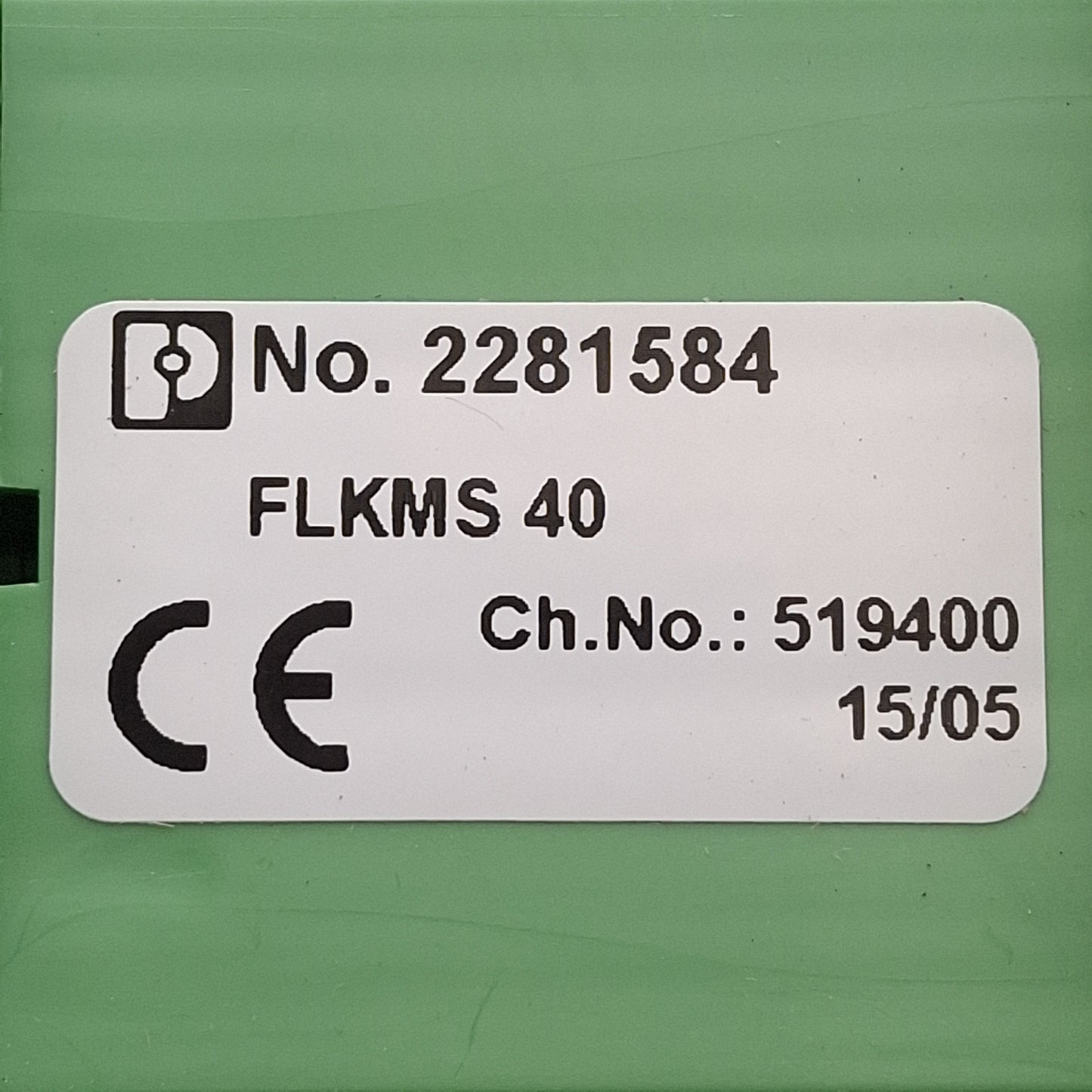 Used Phoenix Contact 2281584 FLKMS 40 Terminal Block Breakout Board, 40-Pin IDC