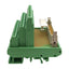 Used Phoenix Contact 2281584 FLKMS 40 Terminal Block Breakout Board, 40-Pin IDC