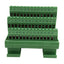 Used Phoenix Contact 2281584 FLKMS 40 Terminal Block Breakout Board, 40-Pin IDC