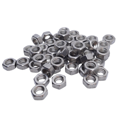 New Lot of 50 MSC 68024249 Stainless Steel Hex Nut M8x1.25 Thread Size, 13mm Width