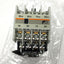 New – Open box Fuji SH-4 Industrial Relay Contactor, 8NO, 10A 600VAC, 200VAC Coil *Broken Rib*
