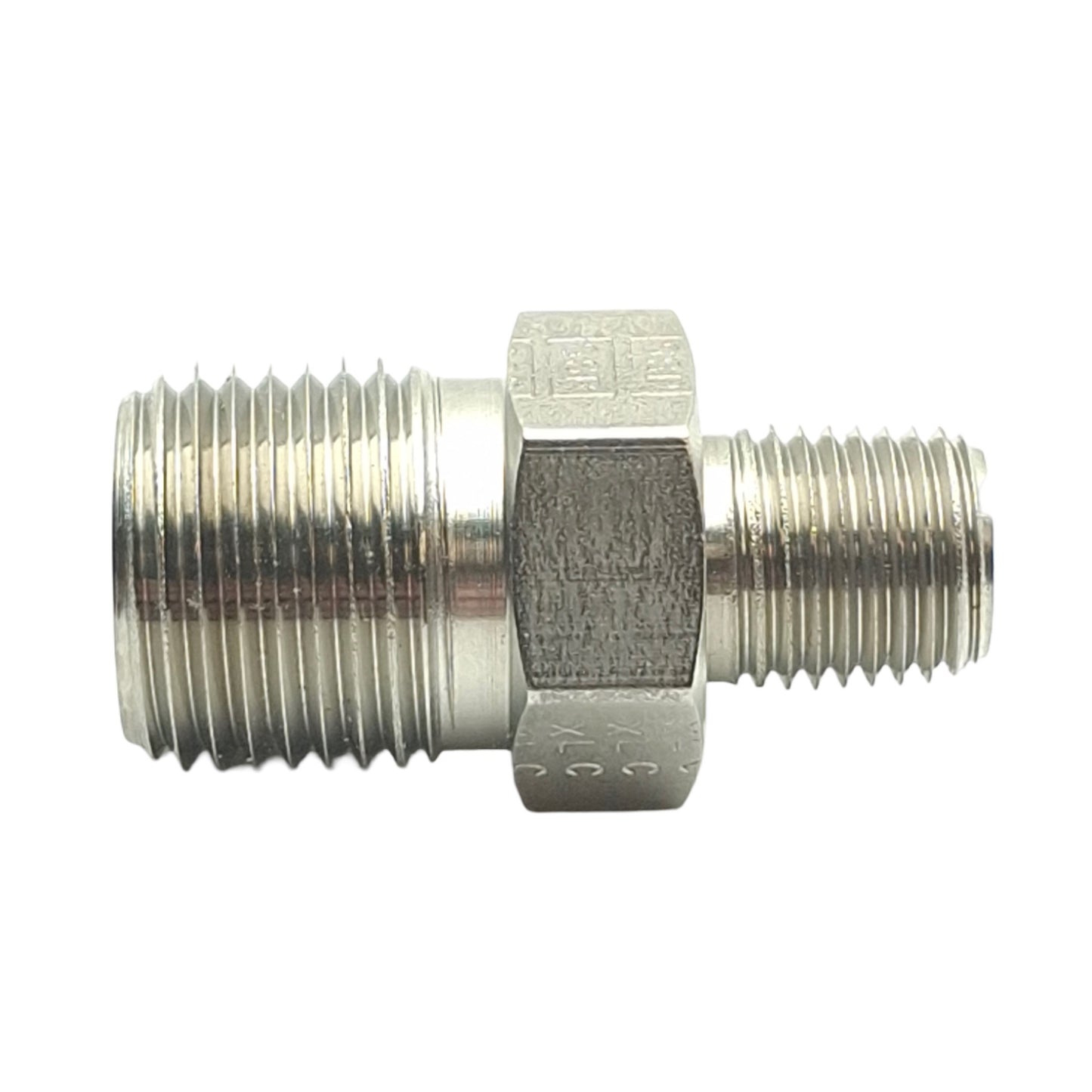 New – Open box SSP 1/2X1/4HN Stainless Steel Hex Nipple, 1/2in NPT Male to 1/4in NPT Male