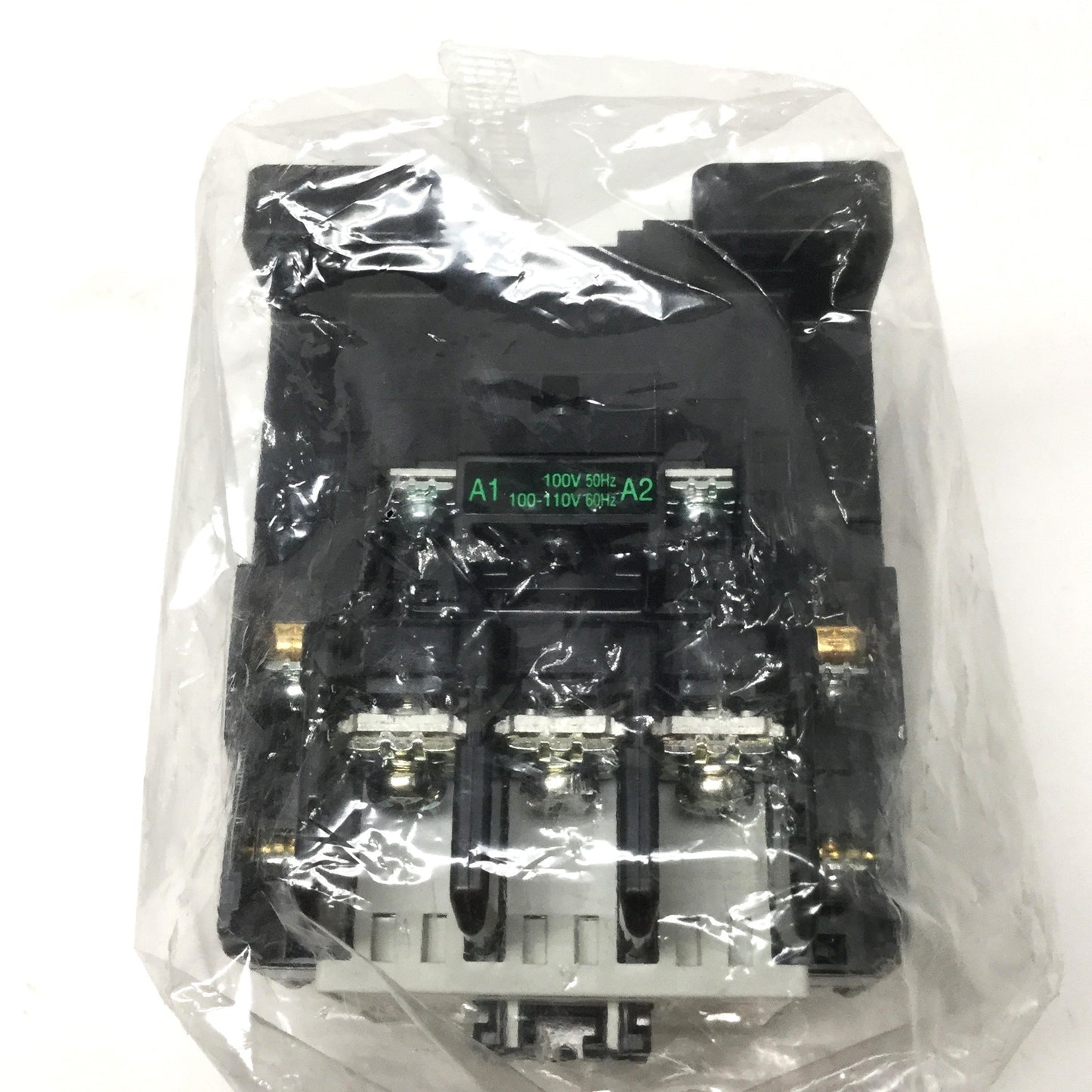 New Fuji Electric SC-N1 Magnetic Contactor, 50A, 3-Pole, 2NO-2NC Aux, 100VAC Coil