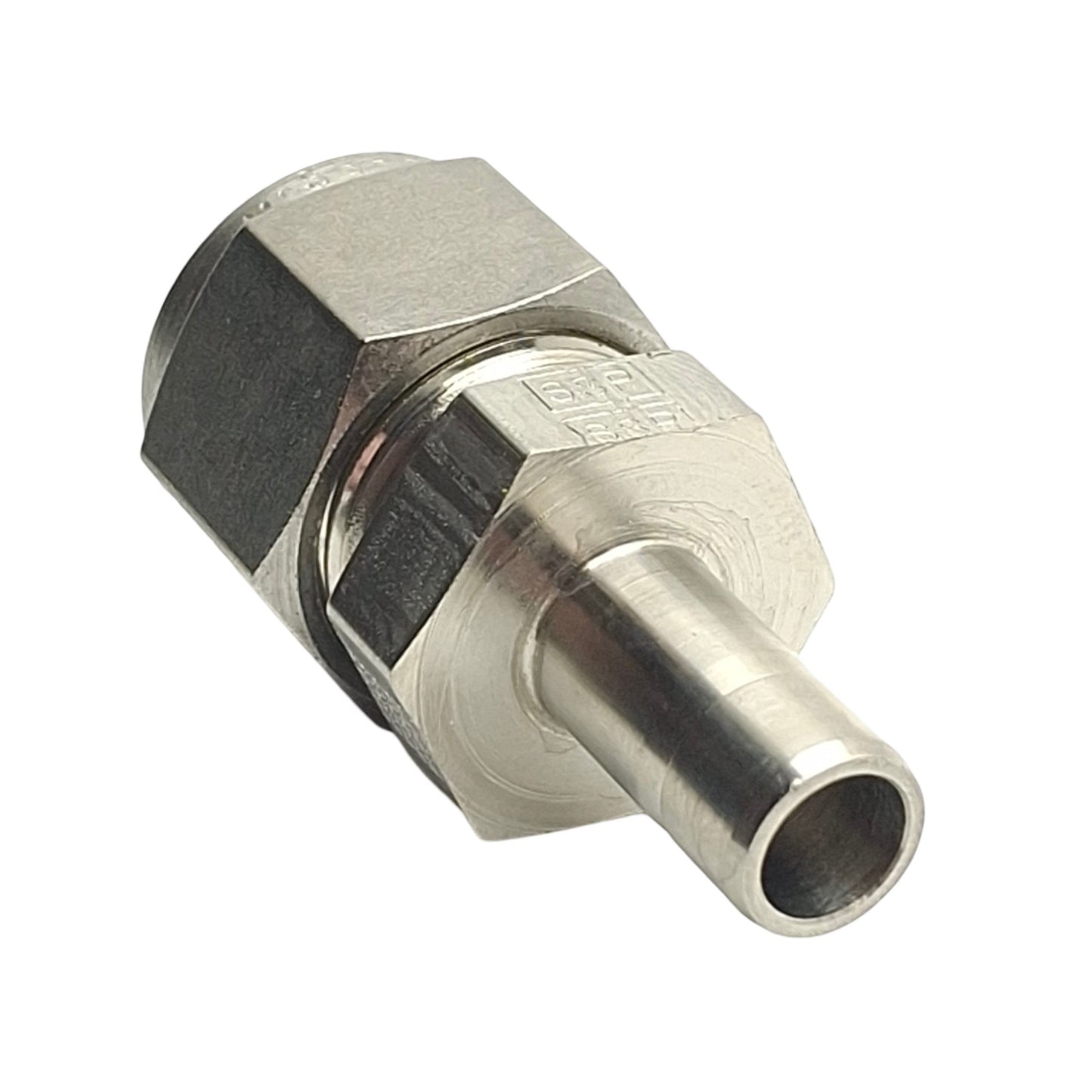 New – Open box SSP ISSD8R6 Tube Stub Adapter Connector, 1/2in Compression to 3/8in Tube Stub