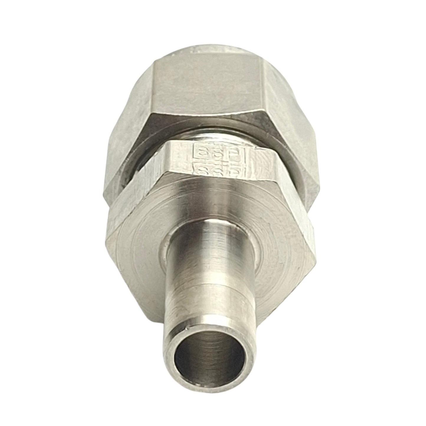 New – Open box SSP ISSD8R6 Tube Stub Adapter Connector, 1/2in Compression to 3/8in Tube Stub