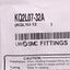 New Lot of 10 SMC KQ2L07-32A One-Touch Union Elbow Fitting, ø1/4in Tube x #10-32UNF