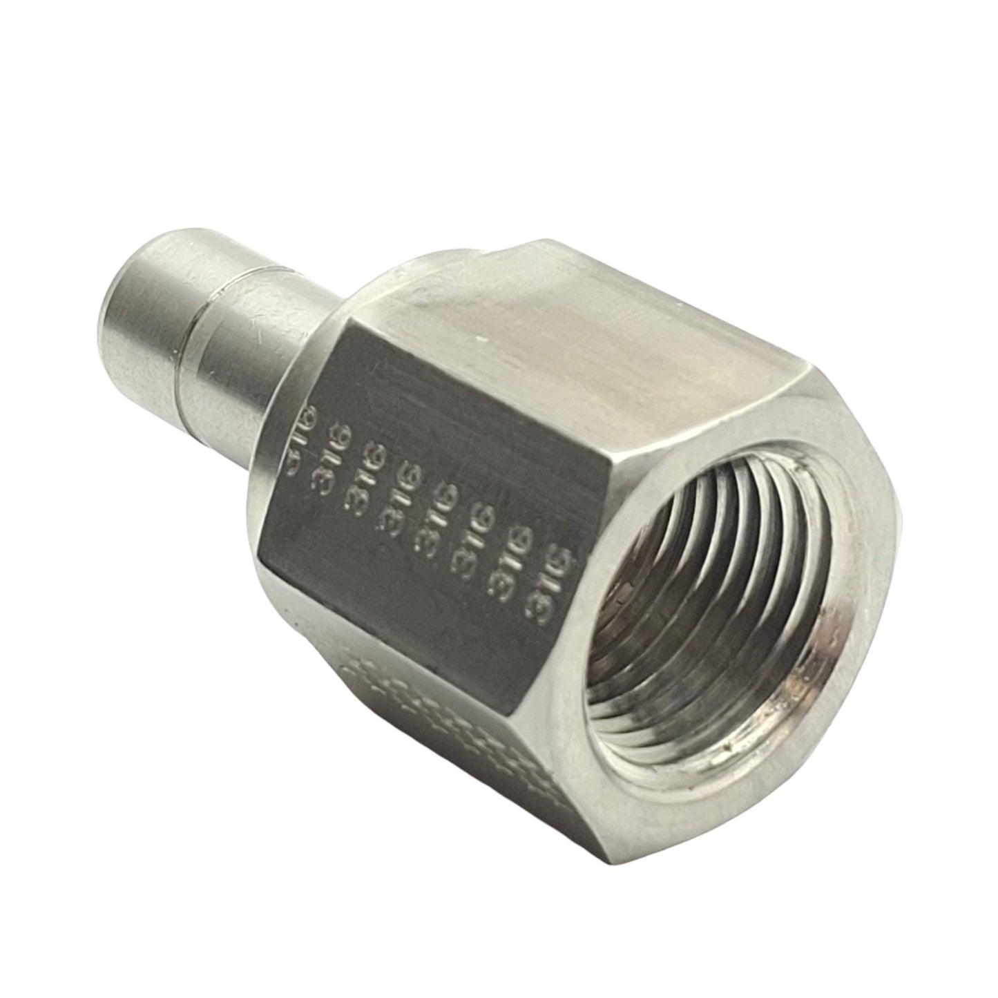 New – Open box SSP ISSD8FA8 Tube Stub Connector/Adapter 1/2in OD Tube Stub to 1/2in NPT Female