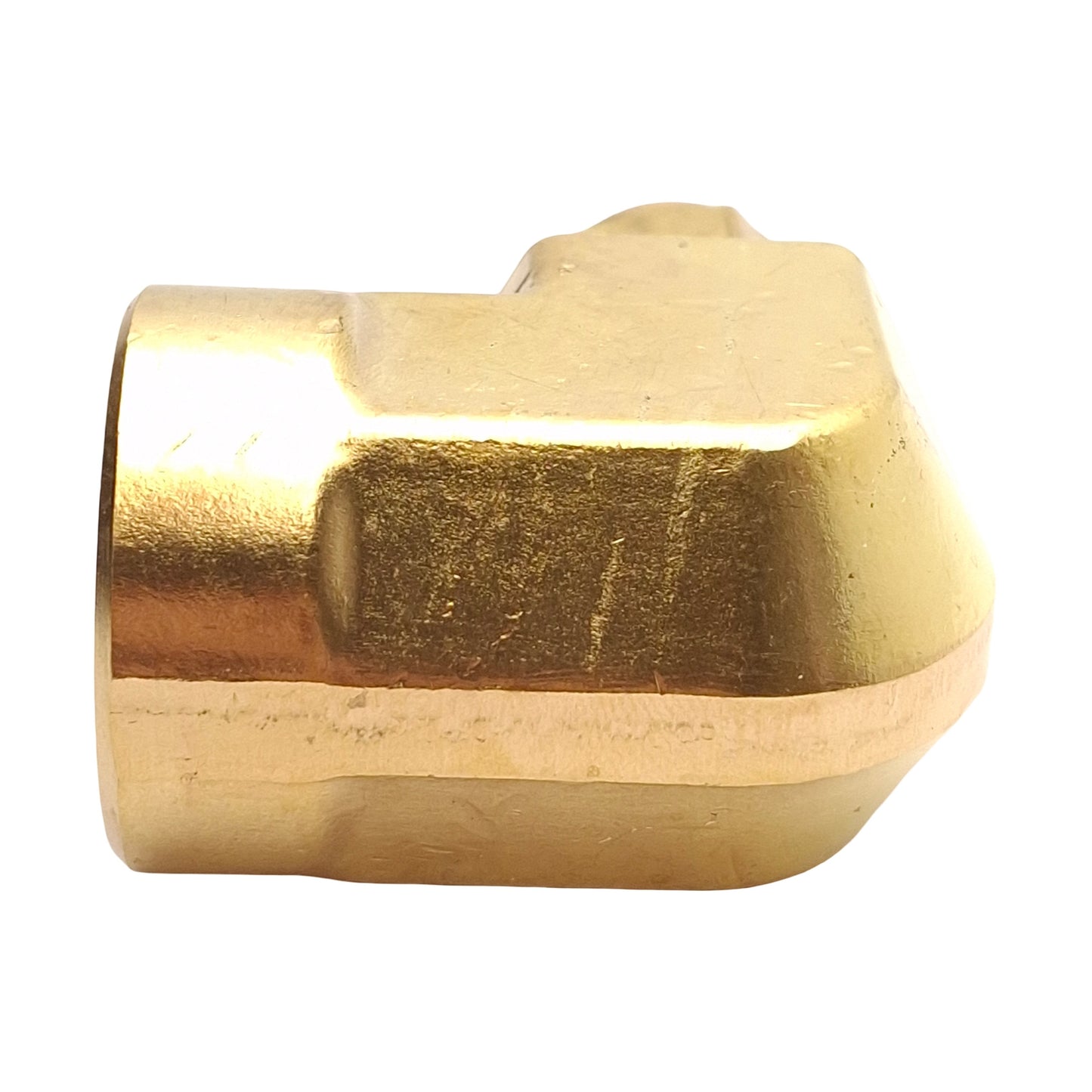 New Lot of 2 SSP IBD6FE8 Duolok Brass Female Elbow, ø3/8in OD Tube, 1/2in NPT