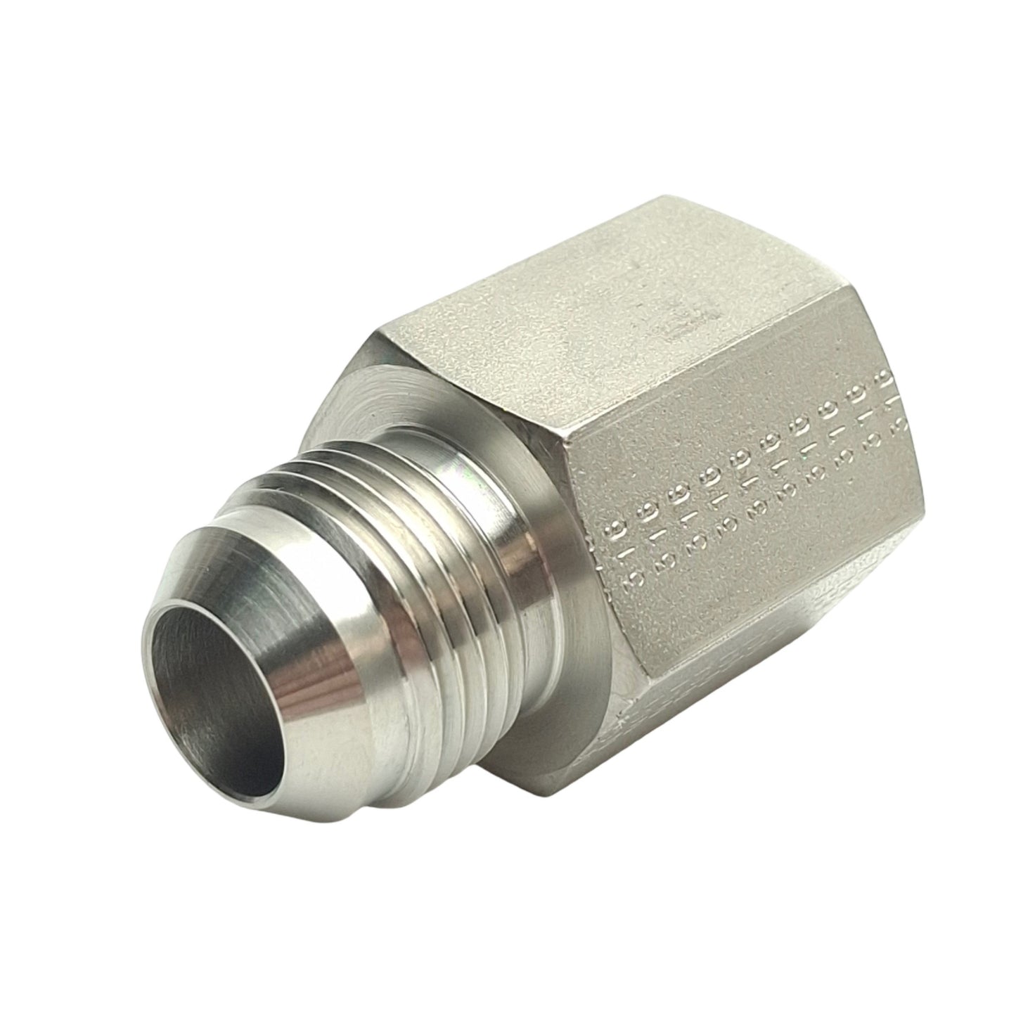 New – Open box SSP J10FC Male Connector Fitting 5/8in Male SAE 37° Flare to 1/2in NPT Female