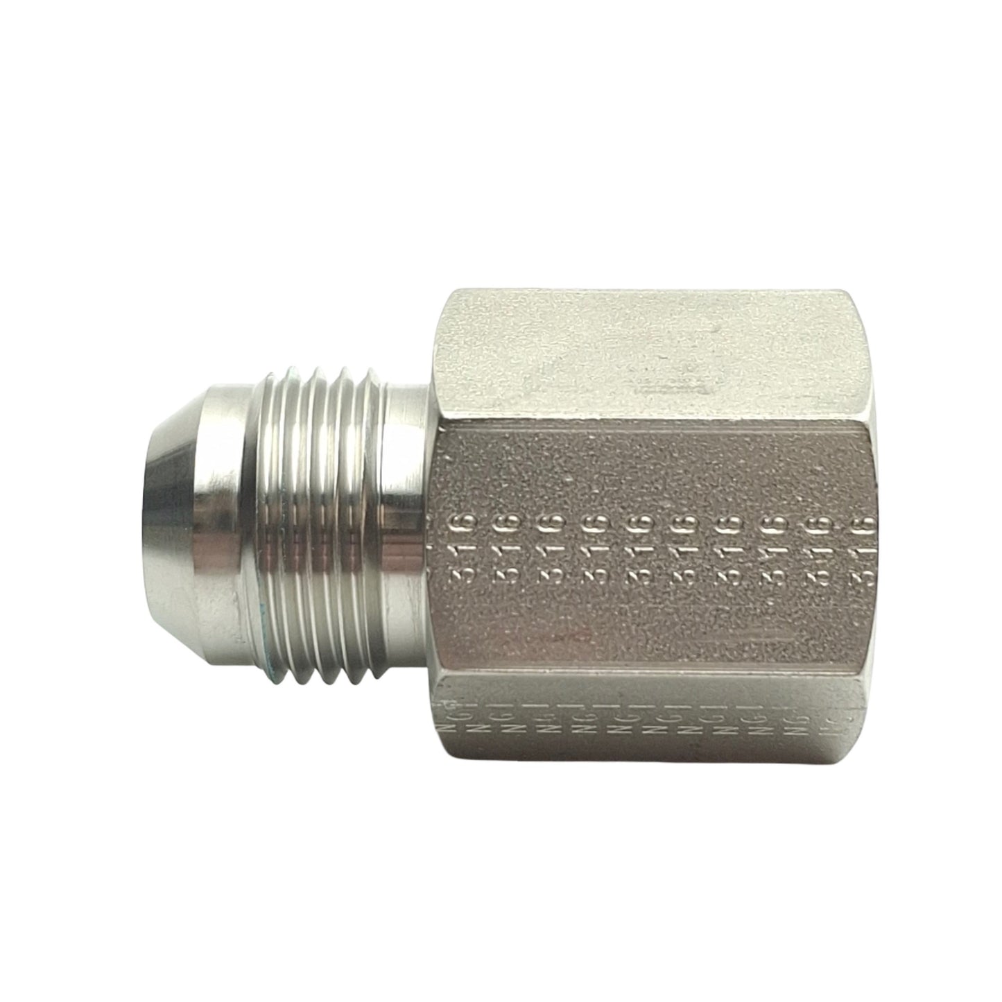 New – Open box SSP J10FC Male Connector Fitting 5/8in Male SAE 37° Flare to 1/2in NPT Female