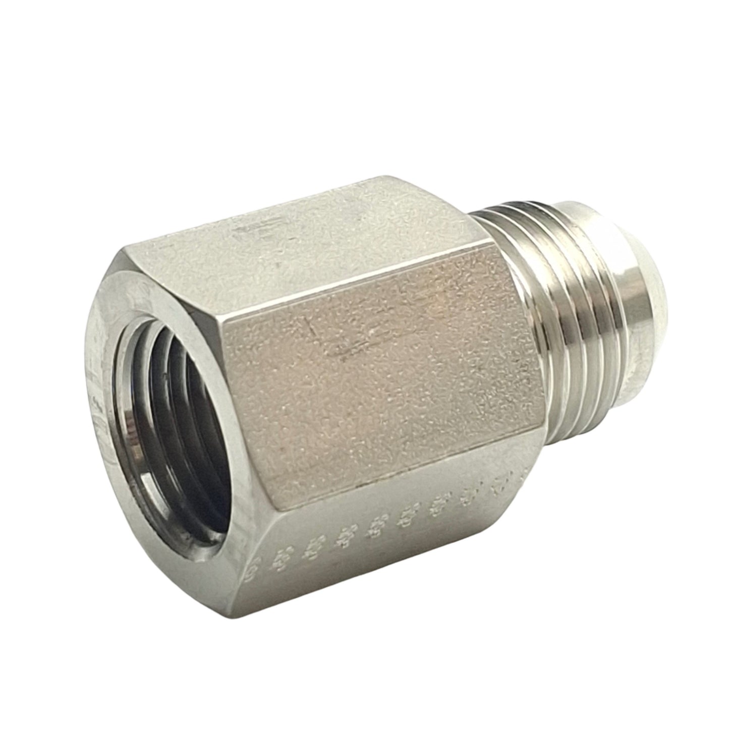 New – Open box SSP J10FC Male Connector Fitting 5/8in Male SAE 37° Flare to 1/2in NPT Female