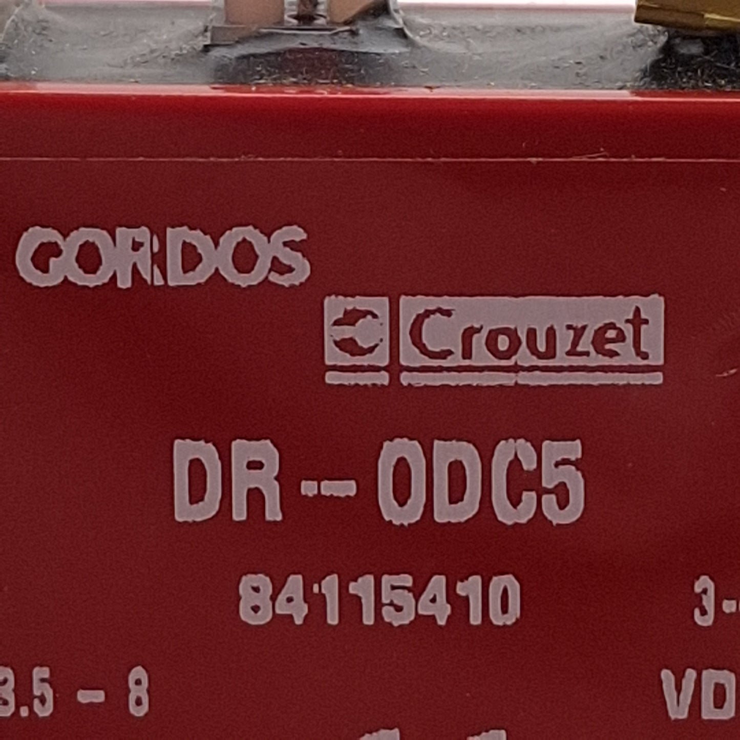 Used Lot of 5 Gordos DR-ODC5 DC Output Module 5VDC Input, 3-60VDC 3A Output, DIN Rail