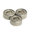 Used Lot of 3 SR155ZZ Mini Stainless Steel Ball Bearing 5/32in ID x 5/16in OD x 1/8in