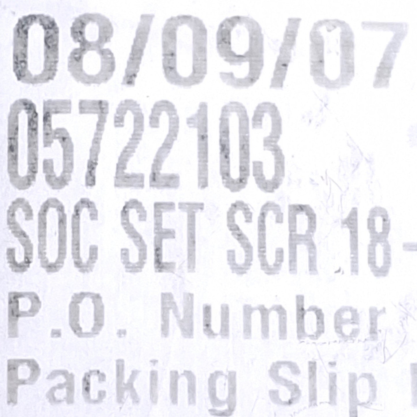 New Lot of 40 MSC 05722103 Stainless Steel Set Screw 3/8-16in Thread, 1in Length