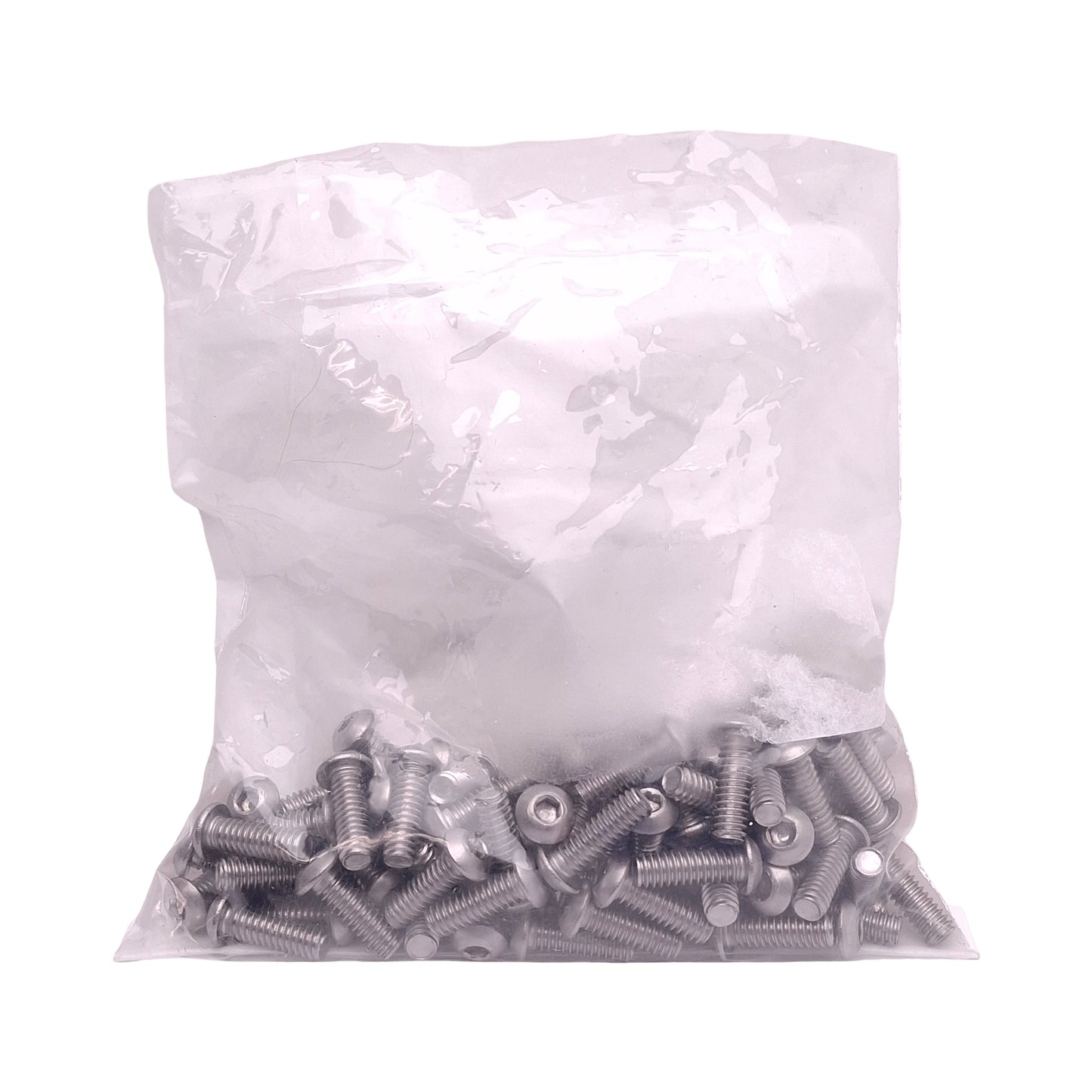 New Lot of 100 MSC 67563080 Button Socket Cap Screw, 1/4in-20 Thread x 3/4in L, SS