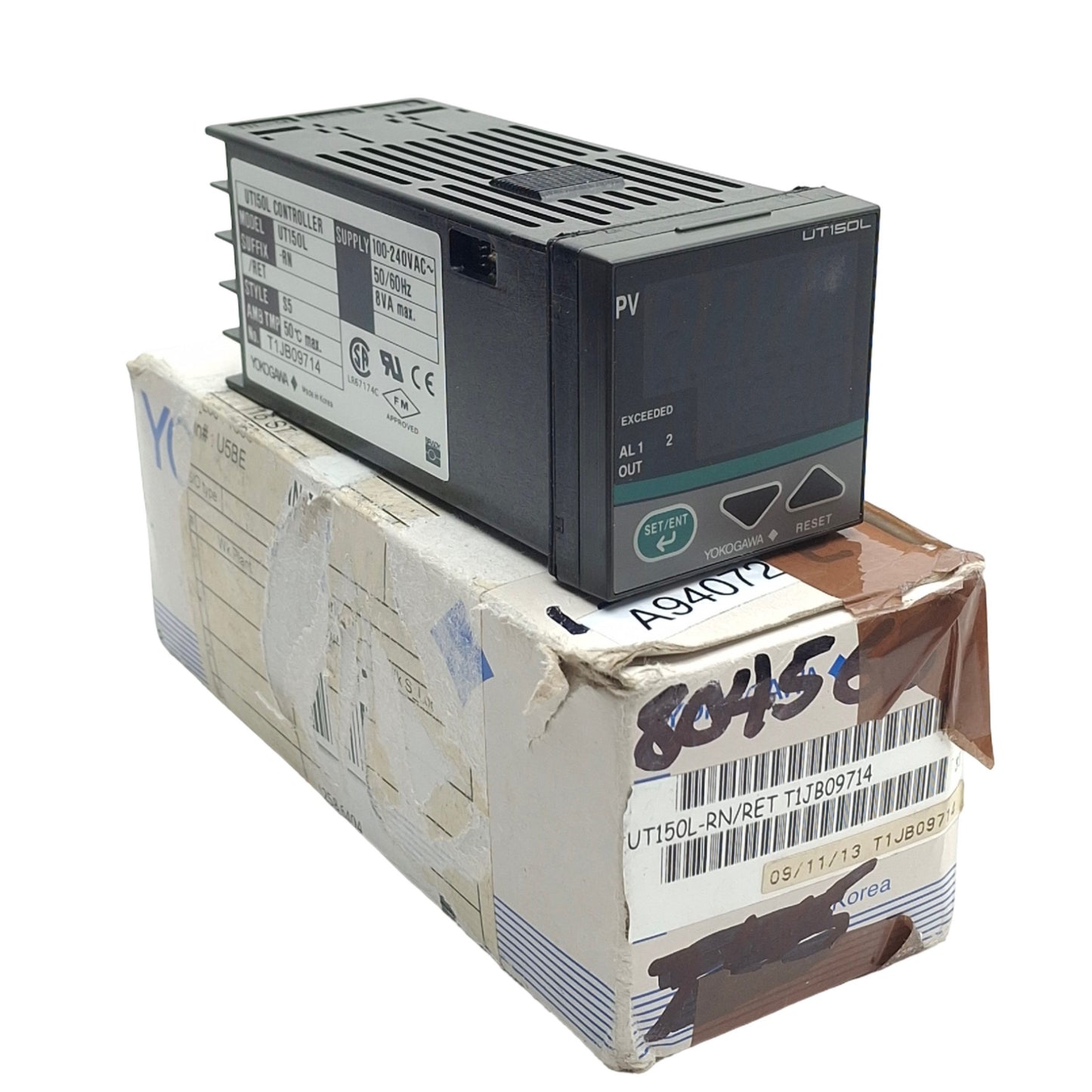 New Yokogawa UT150L-RN/RET Temperature Limit Controller 100-240VAC 8VA, Relay Output