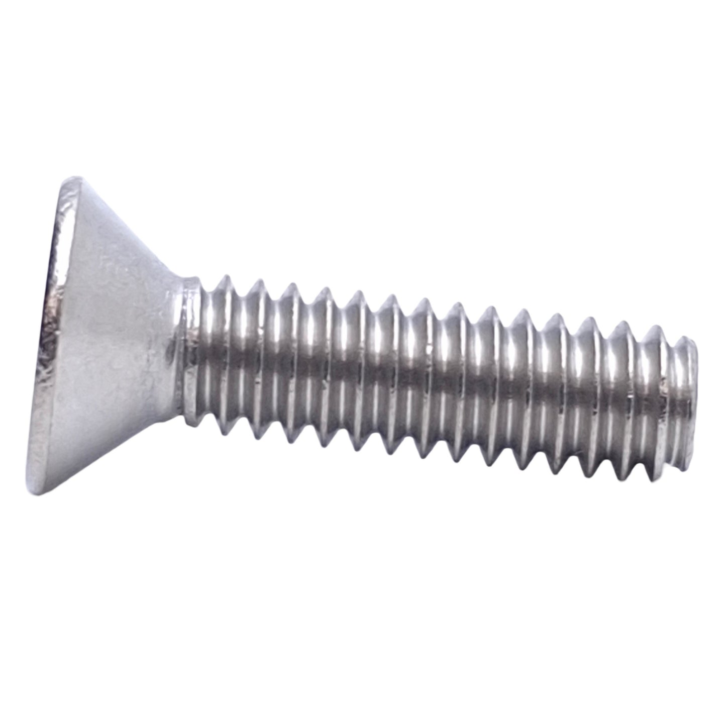 New – Open box Lot of 80 MSC 67560243 Stainless Steel Flat Socket Cap Screw 1/4-20 Thread, 1in