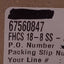 New Lot of 60 MSC 67560847 Flat Socket Cap Screw, 3/8in-16 Thread x 1in Length, SS
