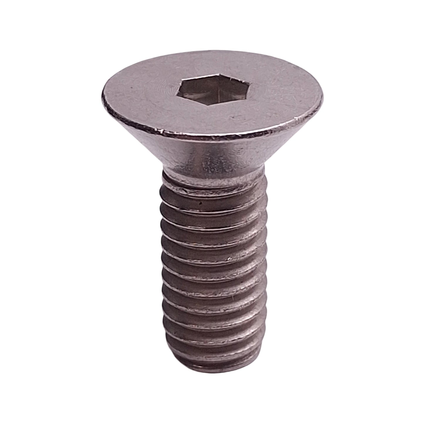 New Lot of 60 MSC 67560847 Flat Socket Cap Screw, 3/8in-16 Thread x 1in Length, SS