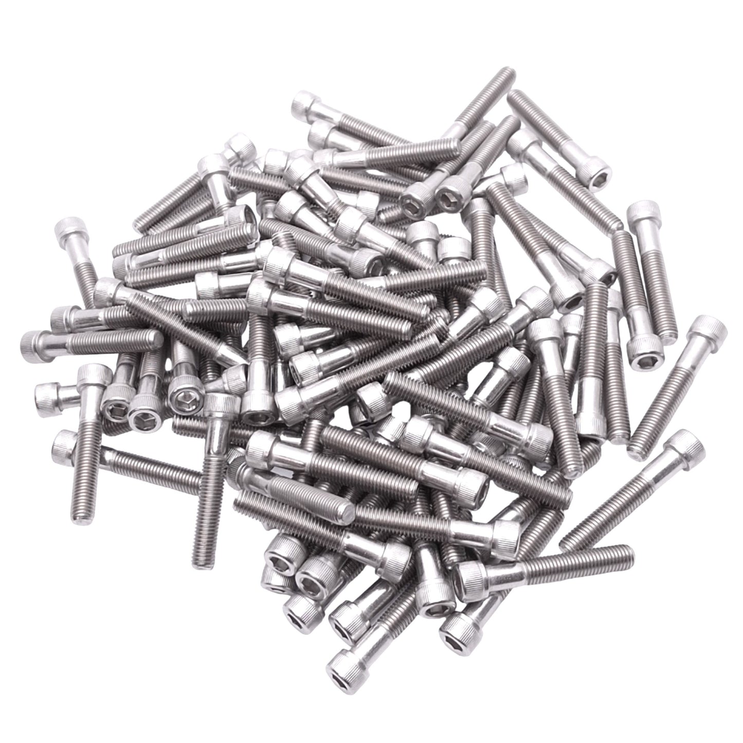 New Lot of 100 Grainger U51041.025.0150 Socket Head Cap Screws, 1/4"-28 x 1-1/2"
