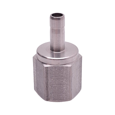 New Lot of 2 SSP ISSD4FA4 Duolok Adapter, ø1/4in Tube Stub x 1/4in Female NPT, SS